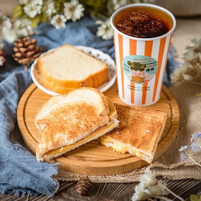 熱樂煎爆漿乳酪三明治(通心麵口味)蛋奶素 (一張訂單只能寄10片!超過請拆單)-細節圖10