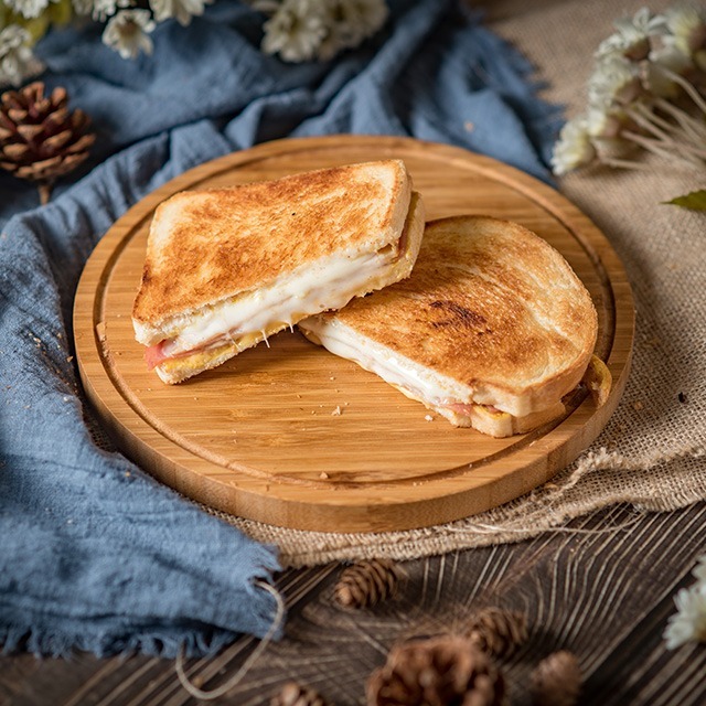 熱樂煎爆漿乳酪三明治(牛肉片) (一張訂單只能寄10片!超過請拆單)-細節圖4