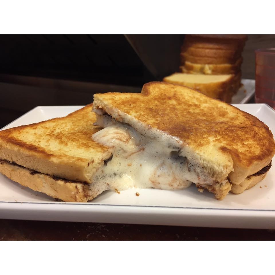 熱樂煎爆漿乳酪三明治(抹茶煉奶棉花糖) (一張訂單只能寄10片!超過請拆單)-細節圖4