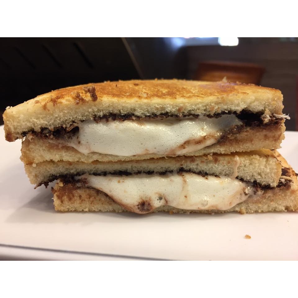 熱樂煎爆漿乳酪三明治(甜奶油乳酪棉花糖) (一張訂單只能寄10片!超過請拆單)-細節圖2