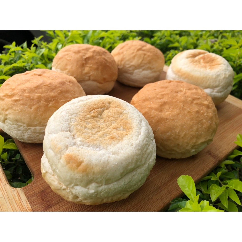 英式加大法國圓法麵包(口感類似法國麵包.國外當作漢堡麵包來使用) (一張訂單只能寄10片!超過請拆單)-細節圖3