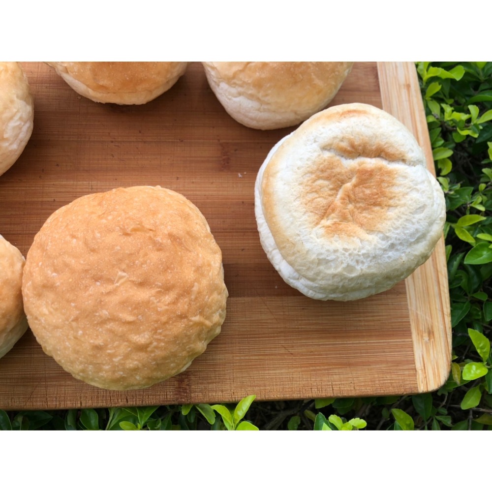 英式加大法國圓法麵包(口感類似法國麵包.國外當作漢堡麵包來使用) (一張訂單只能寄10片!超過請拆單)-細節圖5