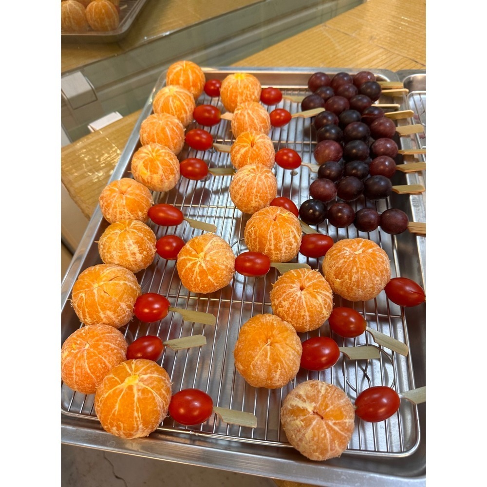 整顆砂糖橘迷你糖葫蘆(一整顆橘子夾一顆番茄)-細節圖3