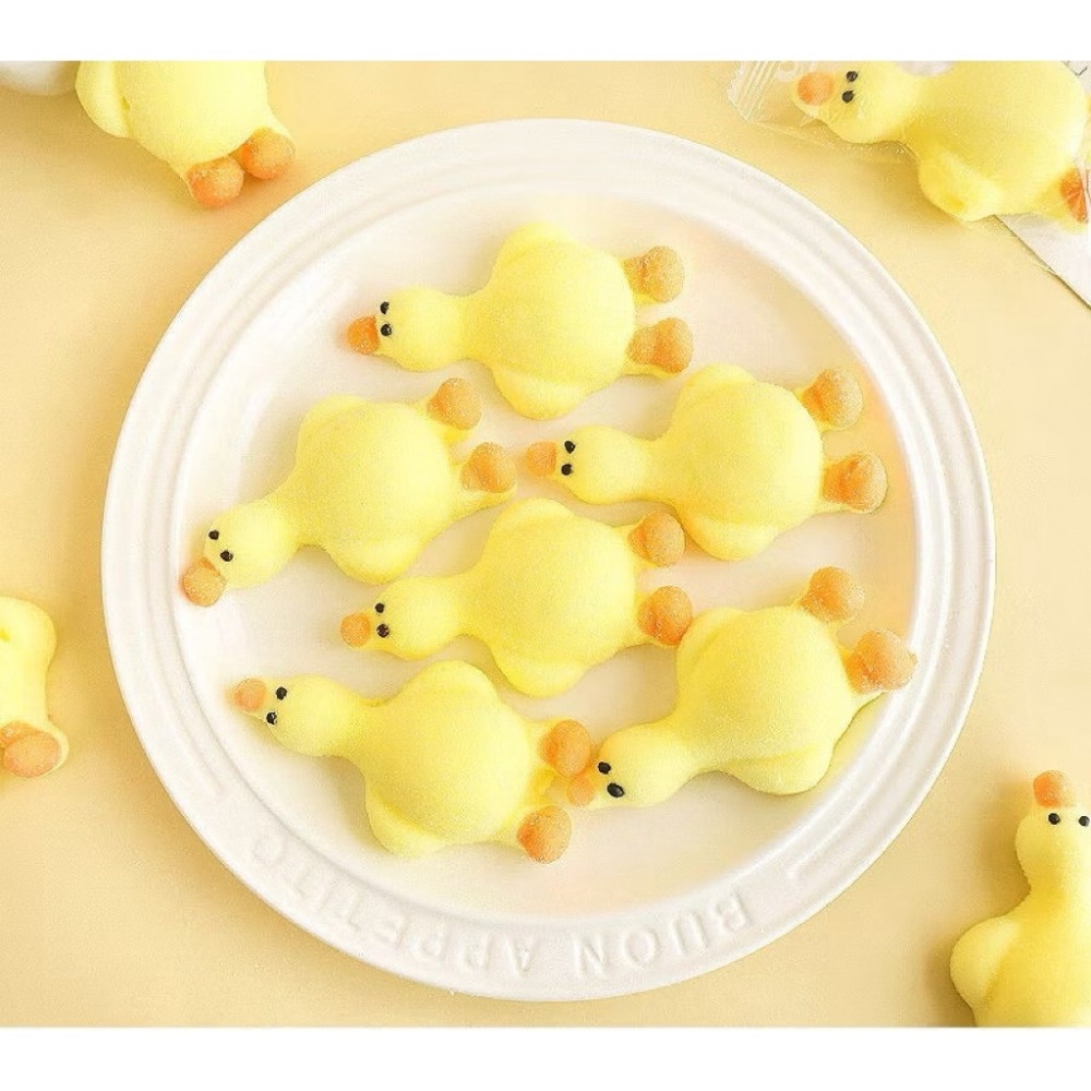 立體黃色小鹿鹿棉花糖(這個是棉花糖)-細節圖5