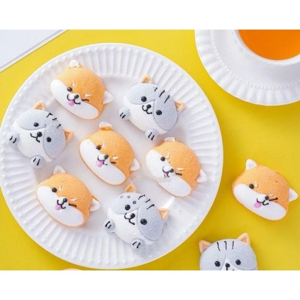 立體招財貓黃色棉花糖(這個是棉花糖)-細節圖9