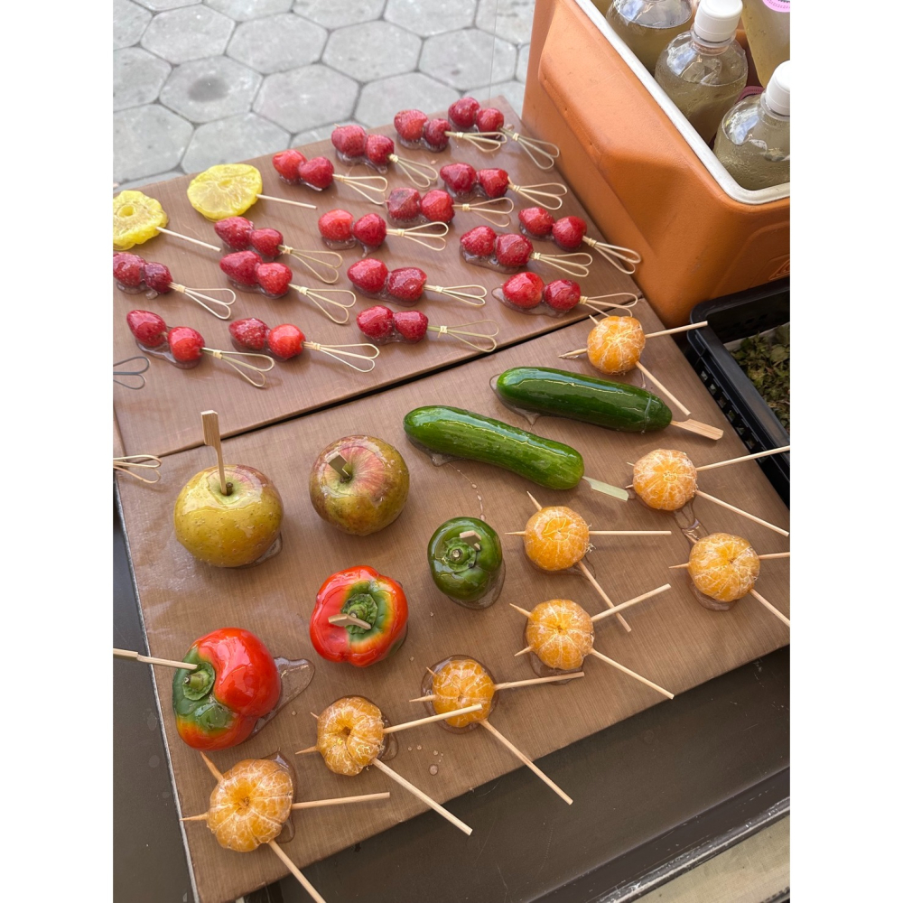 有機小黃瓜糖葫蘆(這是直接給一串的)-細節圖10