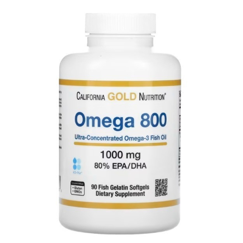 美國代購 iherb California Gold Nutrition omega 800 80%rTG 頂級魚油