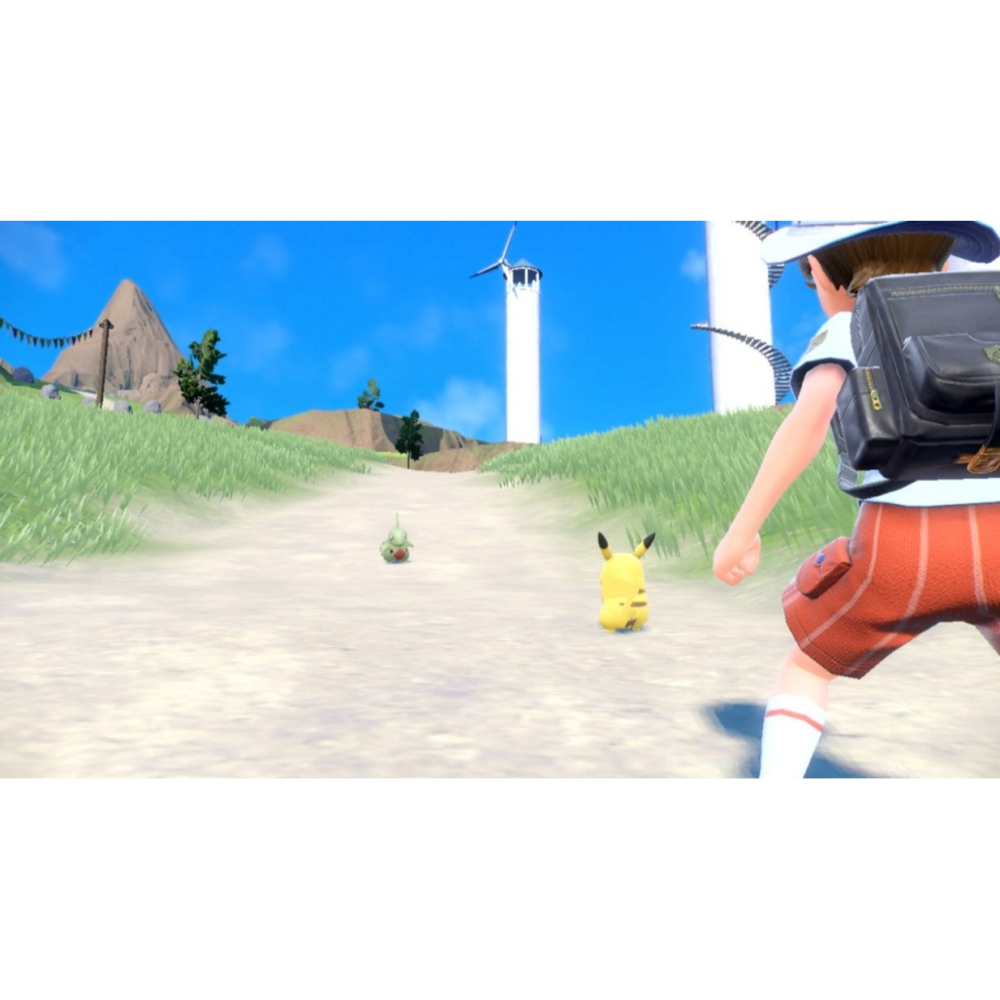 【小芷電玩】全新現貨 NS Switch 寶可夢 朱 朱+DLC 中文版-細節圖5