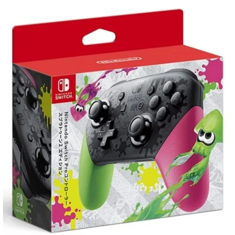 NS SWITCH 原廠 PRO 無線手把控制器 黑色/王國之淚/大亂鬥/異度神劍/漆彈 台灣公司貨 保固一年-細節圖5