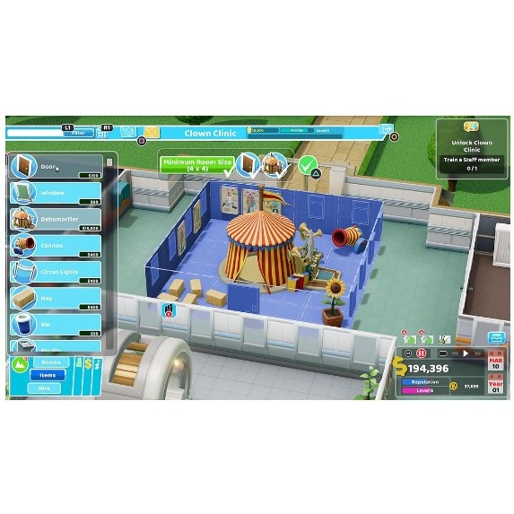 【絨絨電玩】全新現貨 NS Switch 雙點醫院 珍寶版 Two Point Hospital中文版-細節圖2