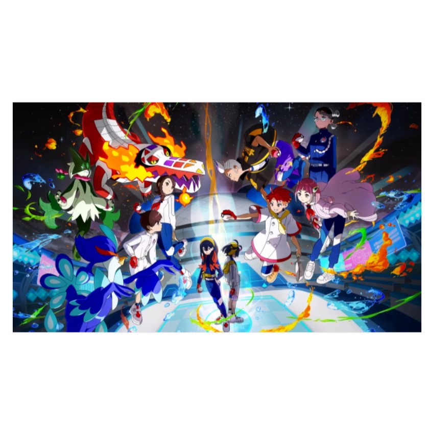【豆豆電玩】全新現貨 NS Switch 寶可夢 紫 紫+DLC 中文版-細節圖8