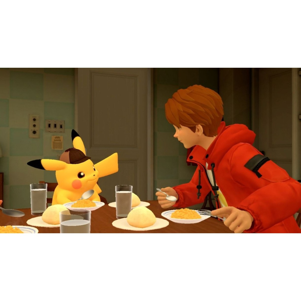 【豆豆電玩】全新現貨 NS Switch 名偵探皮卡丘 閃電回歸 中文版-細節圖2