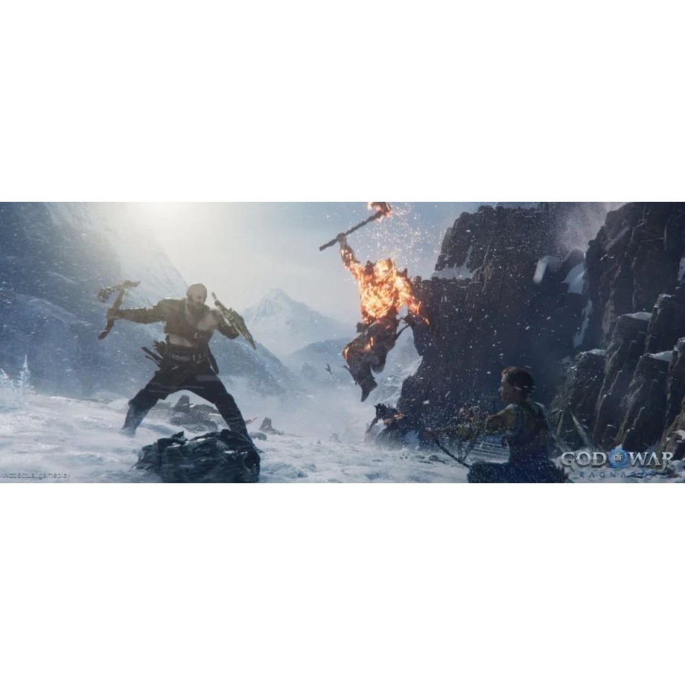 【豆豆電玩】全新現貨 PS5 戰神：諸神黃昏 一般版 中文版-細節圖3