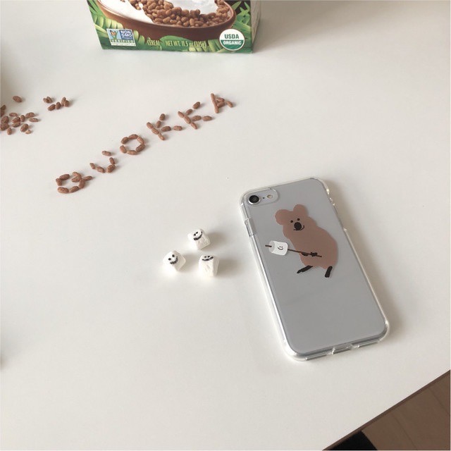 【現貨】Dinotaeng 烤棉花糖quokka手機殼-細節圖4