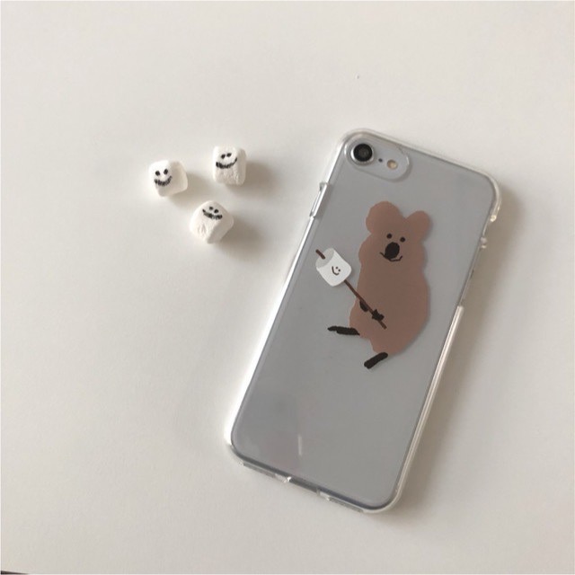 【現貨】Dinotaeng 烤棉花糖quokka手機殼-細節圖6