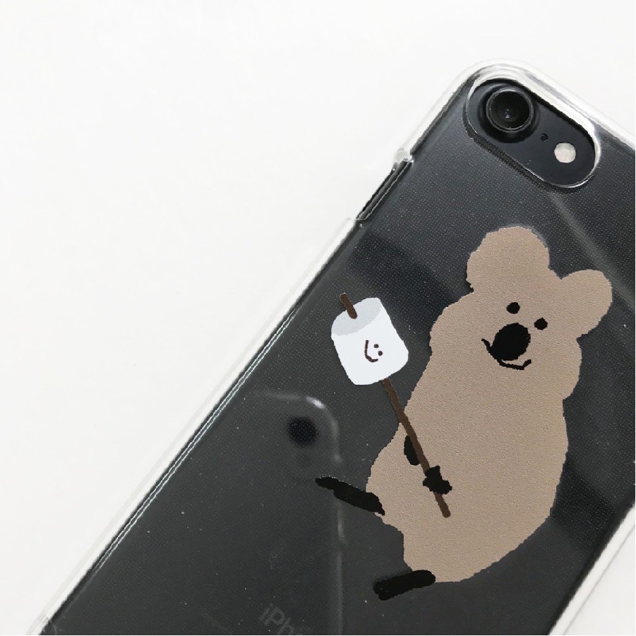 【現貨】Dinotaeng 烤棉花糖quokka手機殼-細節圖10