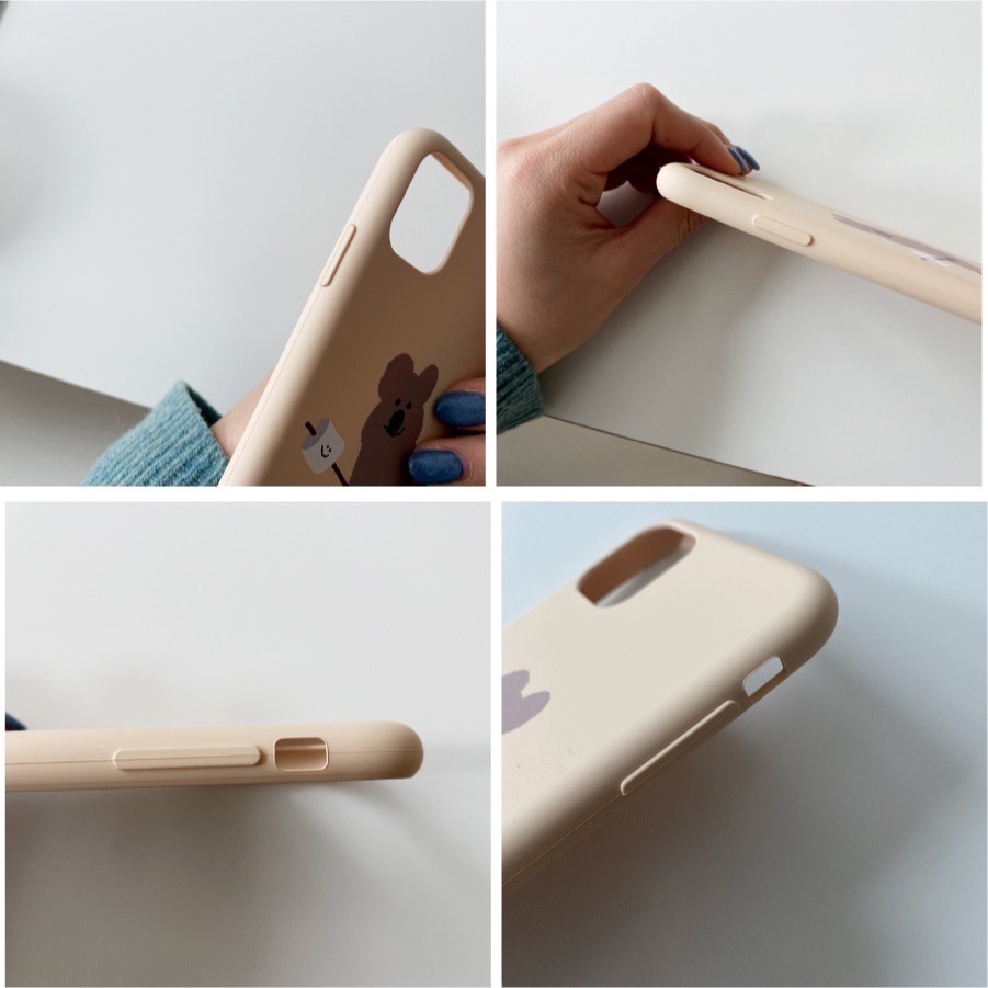 【現貨】Dinotaeng 烤棉花糖quokka手機殼（奶油黃）-細節圖9