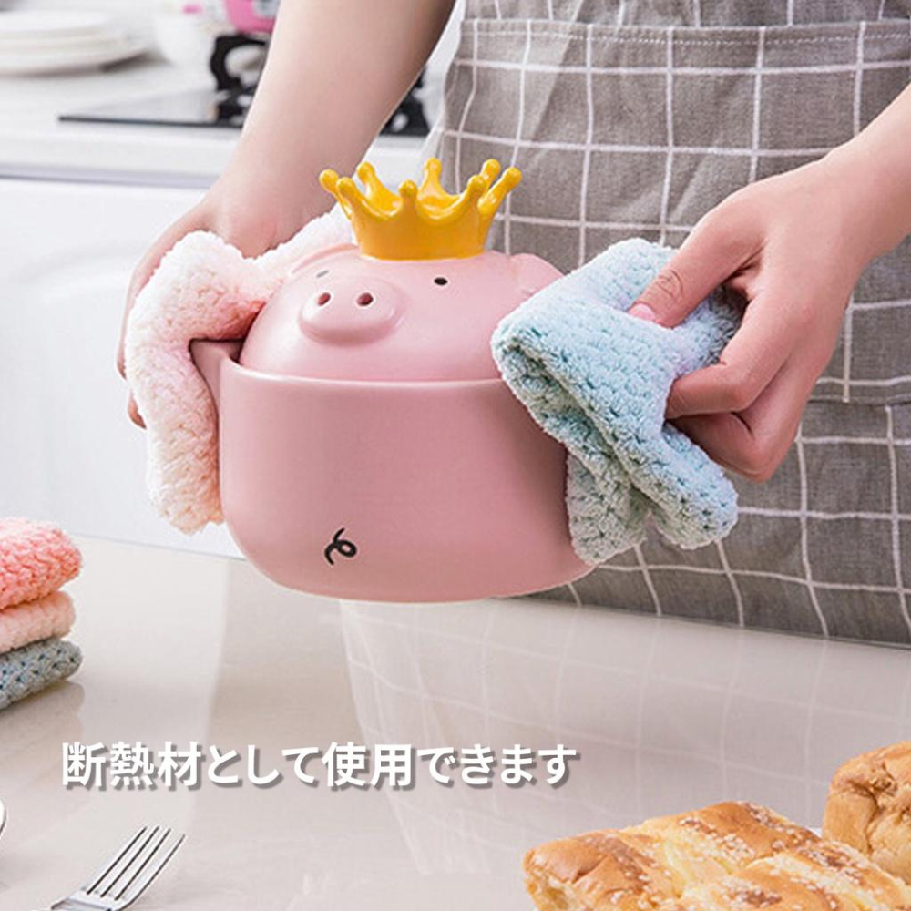 🔥台灣出貨🔥 加厚抹布 格紋抹布珊瑚絨 家用廚房洗碗布 懶人抹布 吸水抹布 洗碗巾 家務清潔布 去油小毛巾『小胖子居家』-細節圖5