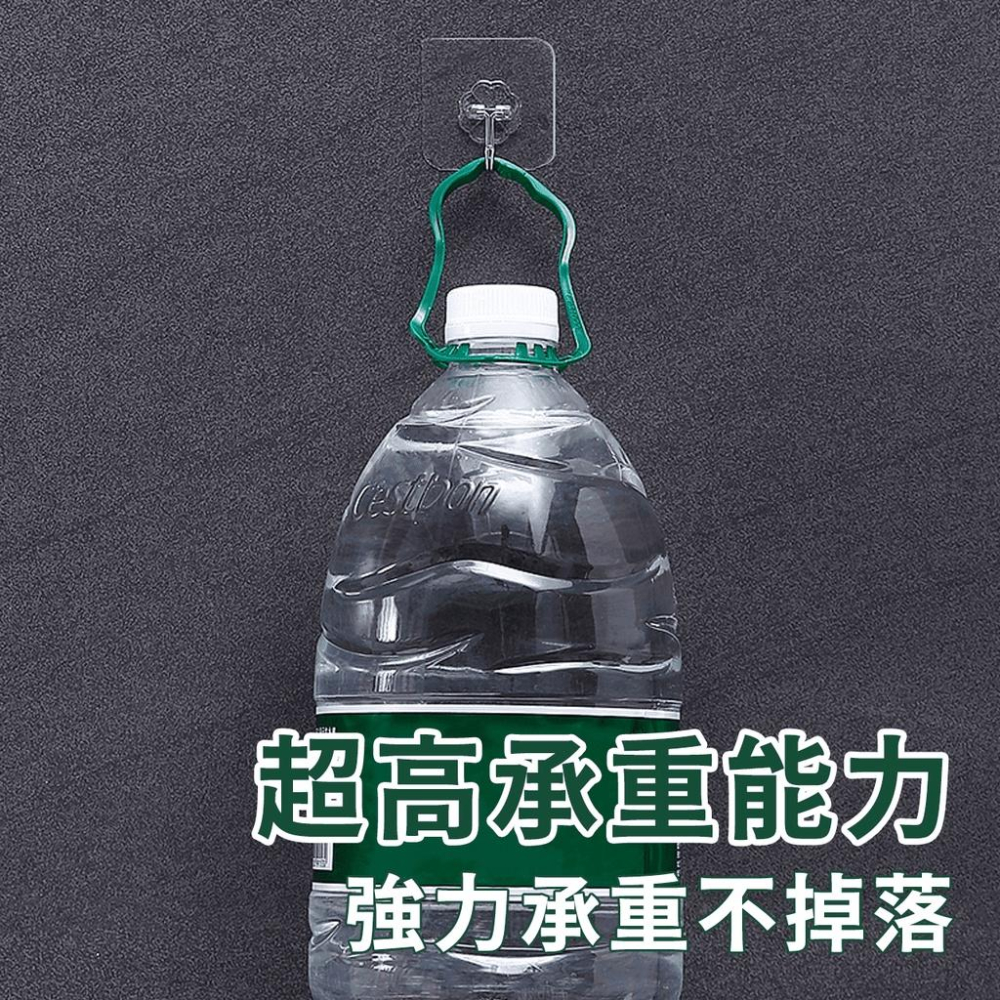 🔥台灣出貨🔥 無痕掛勾 無痕貼掛鉤 免打釘 衣帽勾 透明勾 連勾 衣帽連鉤 無痕壁掛勾 強力掛勾 廚房掛勾『小胖子商號』-細節圖2