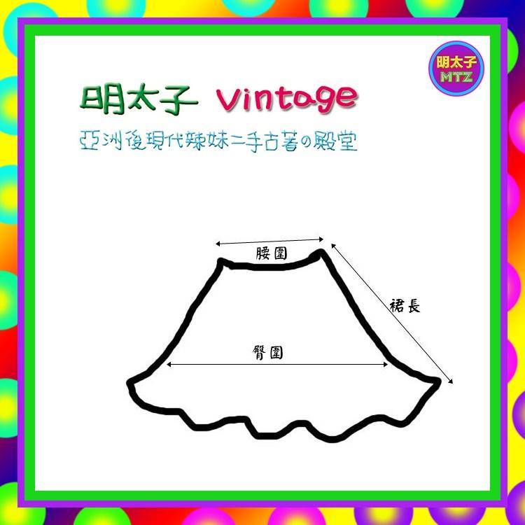 二手 BRETT 淺藍色 輕薄軟 網布 拼接 薄紗 彈性 鬆緊 低腰 27 短裙 F1115 【明太子 古著應召站】-細節圖5