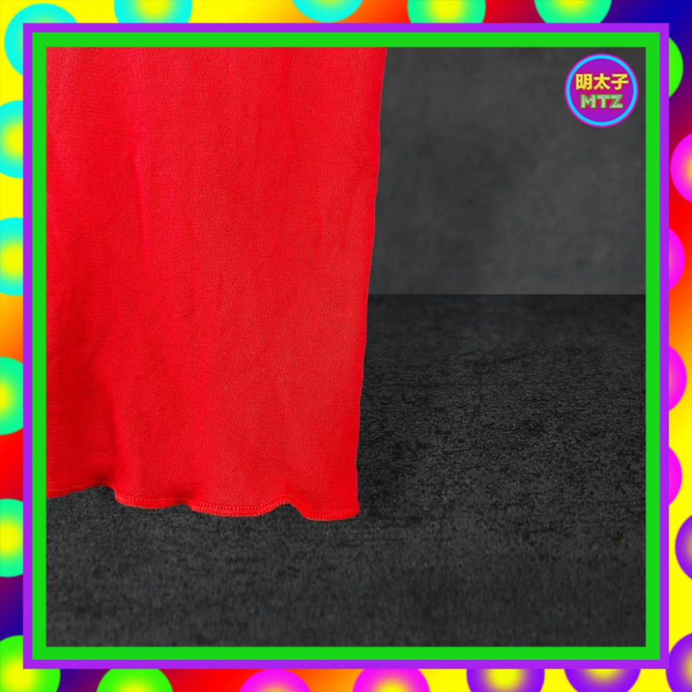 LA GARCONNE DE PARIS 紅色 微透 刺繡 彈性 緊身 背心 PF424 【明太子 古著應召站-細節圖3