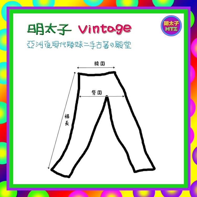 二手 W&LT 深藍色 牛仔 丹寧 硬挺 直筒 高腰 25 長褲 F405 【明太子 古著應召站】-細節圖5