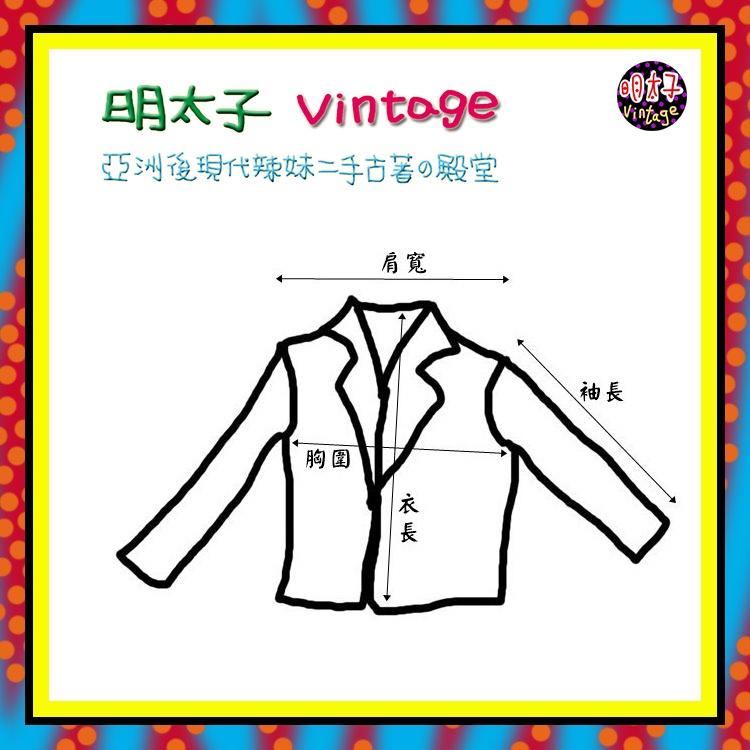 二手 咖啡棕配色 毛料格紋 略挺 口袋 洋裝式 附腰帶 七零年代 古董 29腰 大衣 ME7 【明太子 古著應召站】-細節圖5