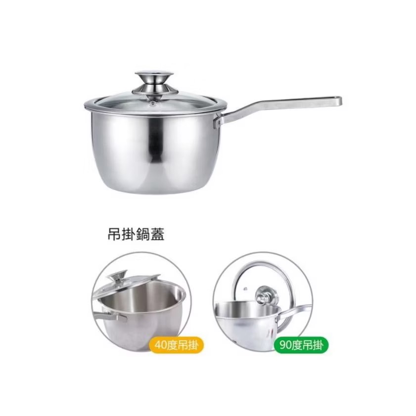 鵝頭牌 御膳不鏽鋼單把湯鍋-細節圖4