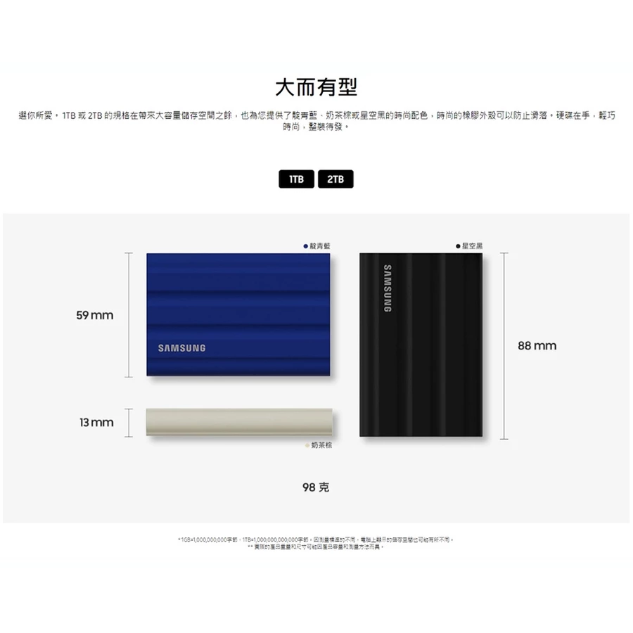 《SUNLINK》SAMSUNG 三星T7 Shield 1TB 1T USB 3.2 Gen 2移動固態硬碟-細節圖6