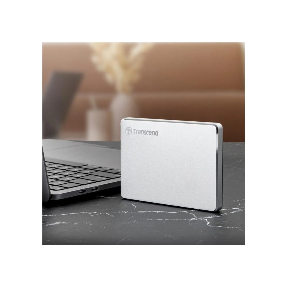 《SUNLINK》Transcend 創見2TB 2T 25C3S 輕薄 2.5吋 Type C 行動硬碟-細節圖3
