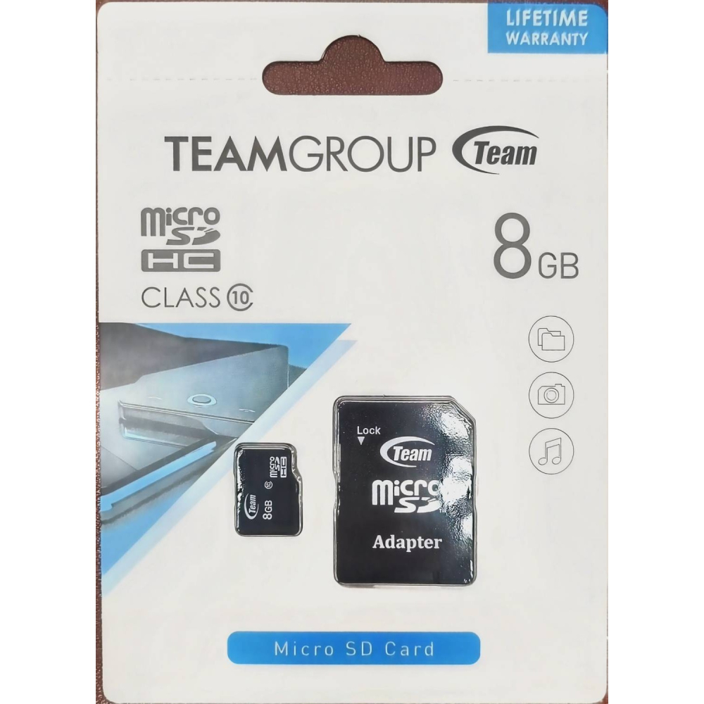 《SUNLINK》十銓 Team 8G 8GB microSD TF C10 記憶卡-細節圖2