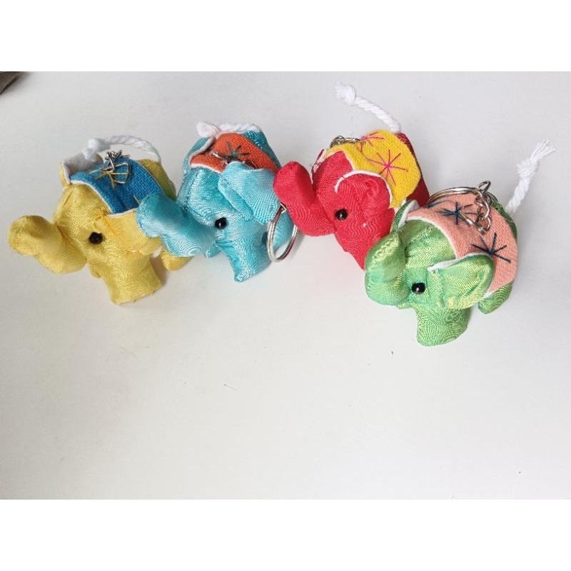 泰國 ~大象鑰匙圈5入-細節圖4
