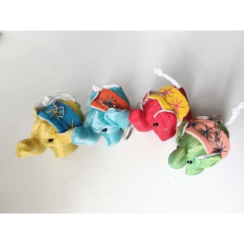 泰國 ~大象鑰匙圈5入-細節圖5