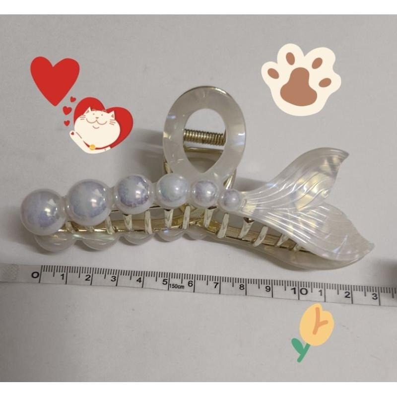 百貨專櫃高質感 魚尾合金鯊魚夾 優惠價-細節圖2