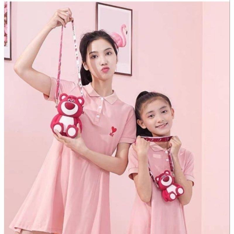 迪士尼 熊抱哥時尚坐姿矽膠造型背包-細節圖3