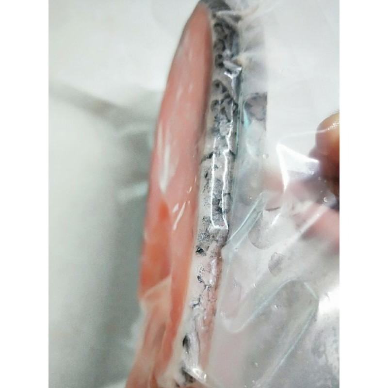 魚魚小舖 鮭魚 輪切肉片 挪威空運 生食等級 半月切1~2人份-細節圖4