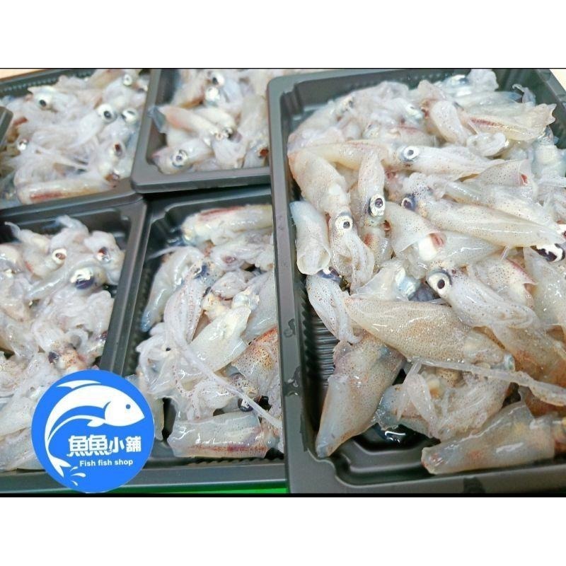 魚魚小舖 澎湖小卷  中卷 透抽 中卷切盤 現流 咪咪卷 一口卷 鮮甜-細節圖2
