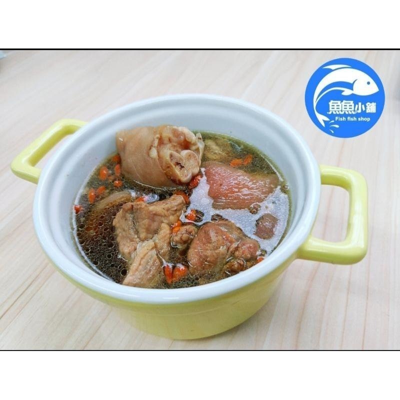 魚魚小舖 6種電鍋料理包 客家媽媽小封肉 麻油雞 豬腳湯 古早味割稻粥 肉餅滷 香濃皮蛋瘦肉粥 滷肉-細節圖2