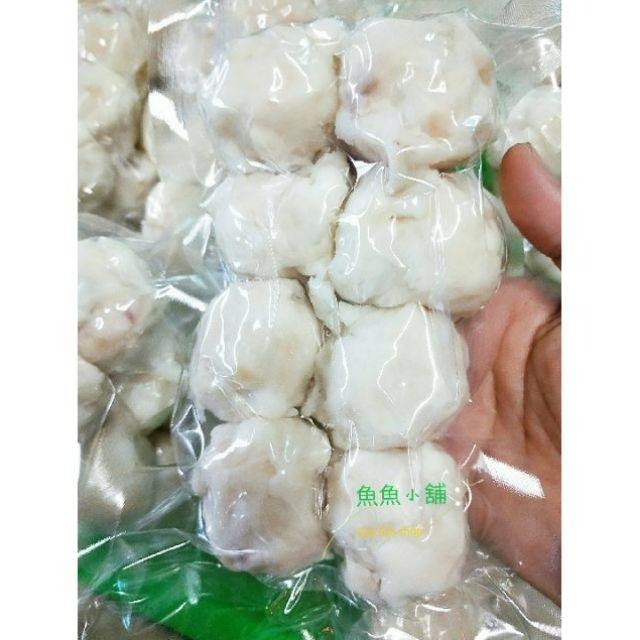 魚魚小舖  頂級花枝丸 真材實料200g 600g分2包裝-細節圖2