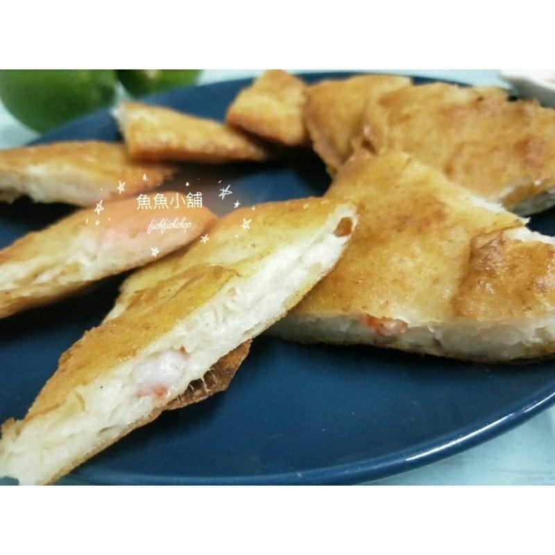 魚魚小舖 月亮蝦餅 附沾醬240g*5片 單片包裝-細節圖2