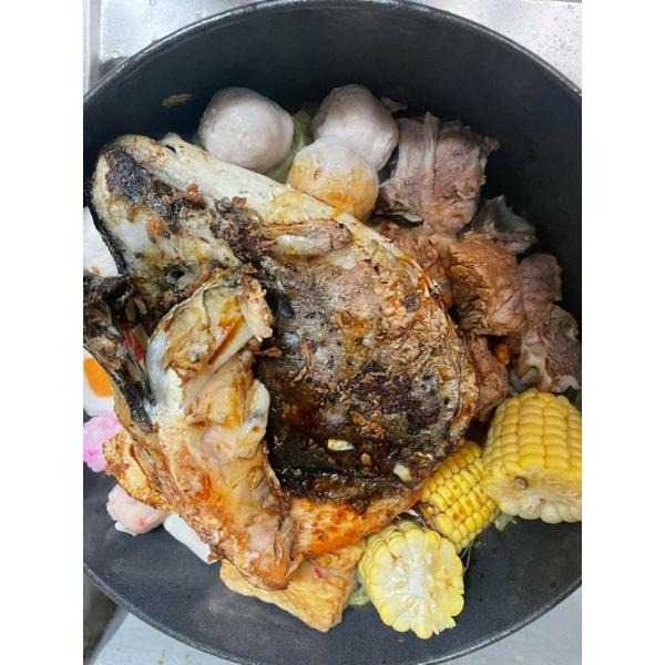 魚魚小舖 空運挪威 鮭魚肉塊 下巴 龍骨 鮭魚頭-細節圖2