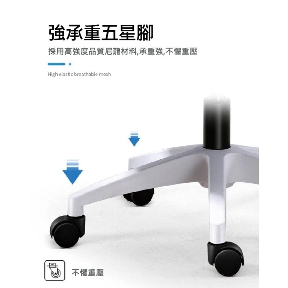台灣出貨 人體工學 辦公椅 130度後仰電腦椅 椅子 電競椅 旋轉椅 升降椅 電腦椅子 會議椅 頭枕電腦椅 乳膠椅 網椅-細節圖4