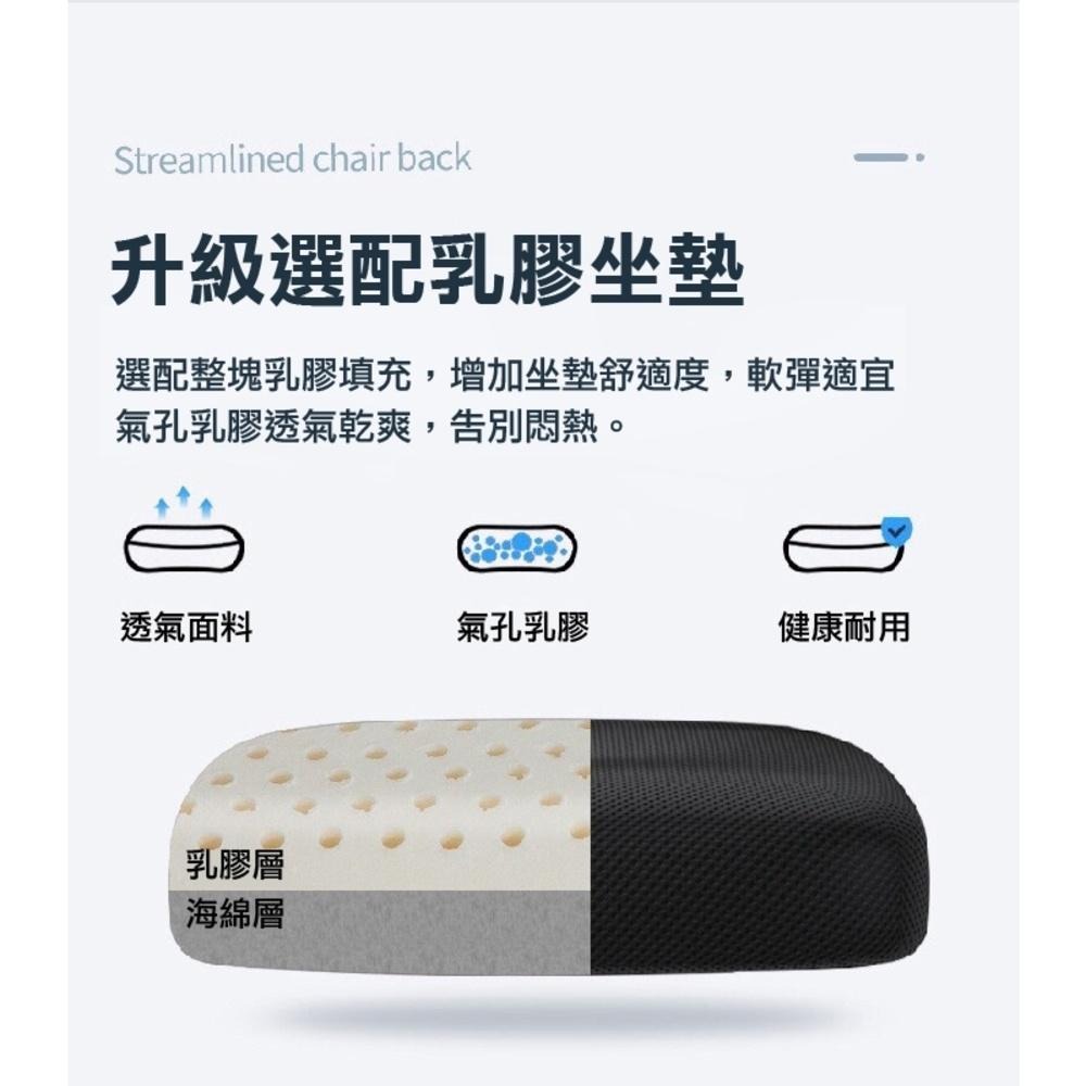 台灣出貨 人體工學 辦公椅 130度後仰電腦椅 椅子 電競椅 旋轉椅 升降椅 電腦椅子 會議椅 頭枕電腦椅 乳膠椅 網椅-細節圖5