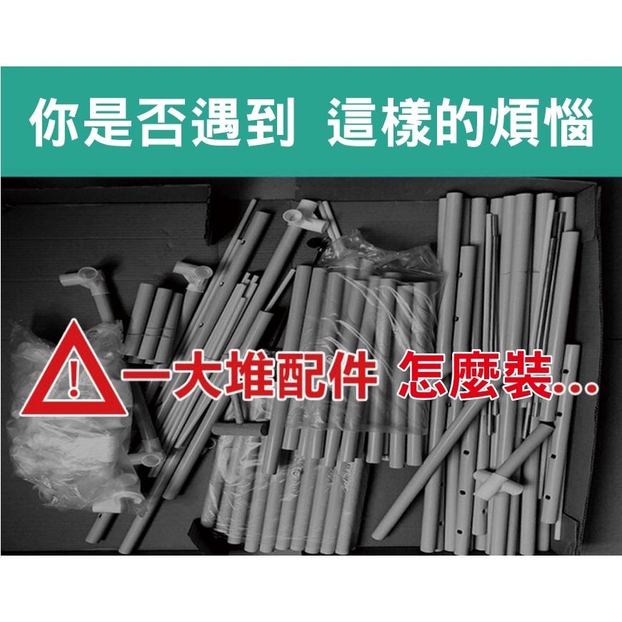 🏆台灣現貨折疊 免安裝 衣櫃 衣櫥 收納 簡易布衣櫃 加粗耐重衣櫥 防塵衣櫃  收納櫃 鋼管加粗加固全鋼架收納掛衣櫃-細節圖2