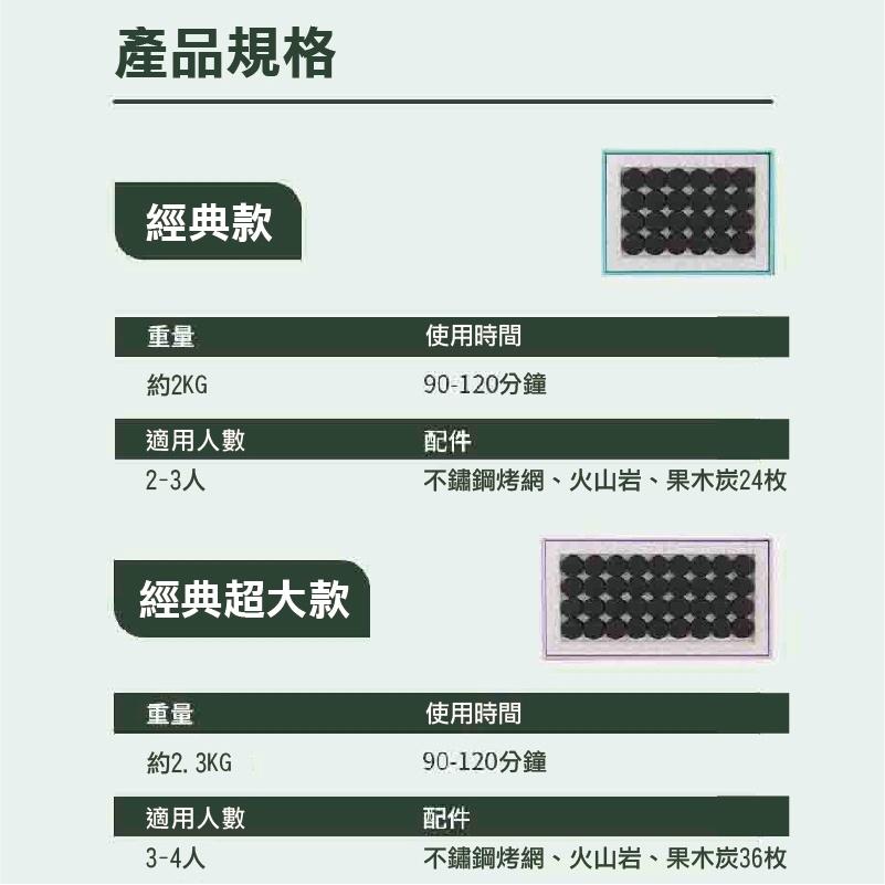 台灣現貨無明火 中秋節烤肉 紙製環保燒烤爐 便攜式烤肉架 烤肉神器 一次性燒烤爐 烤盤 烤架 BBQ 烤肉架 環保烤肉架-細節圖2