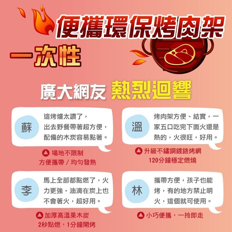 台灣現貨無明火 中秋節烤肉 紙製環保燒烤爐 便攜式烤肉架 烤肉神器 一次性燒烤爐 烤盤 烤架 BBQ 烤肉架 環保烤肉架-細節圖4