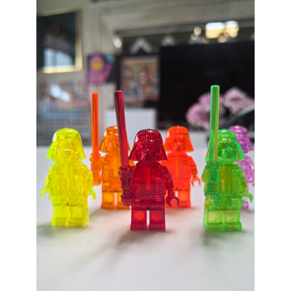 Lego 樂高 星際大戰 超稀有透彩正版維達整組-細節圖2