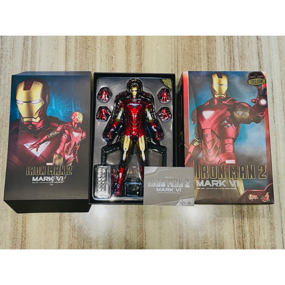 上海迪士尼限定hot toys鋼鐵人Mk6 MMS339拆擺品 Tony 漫威 Marvel-細節圖3