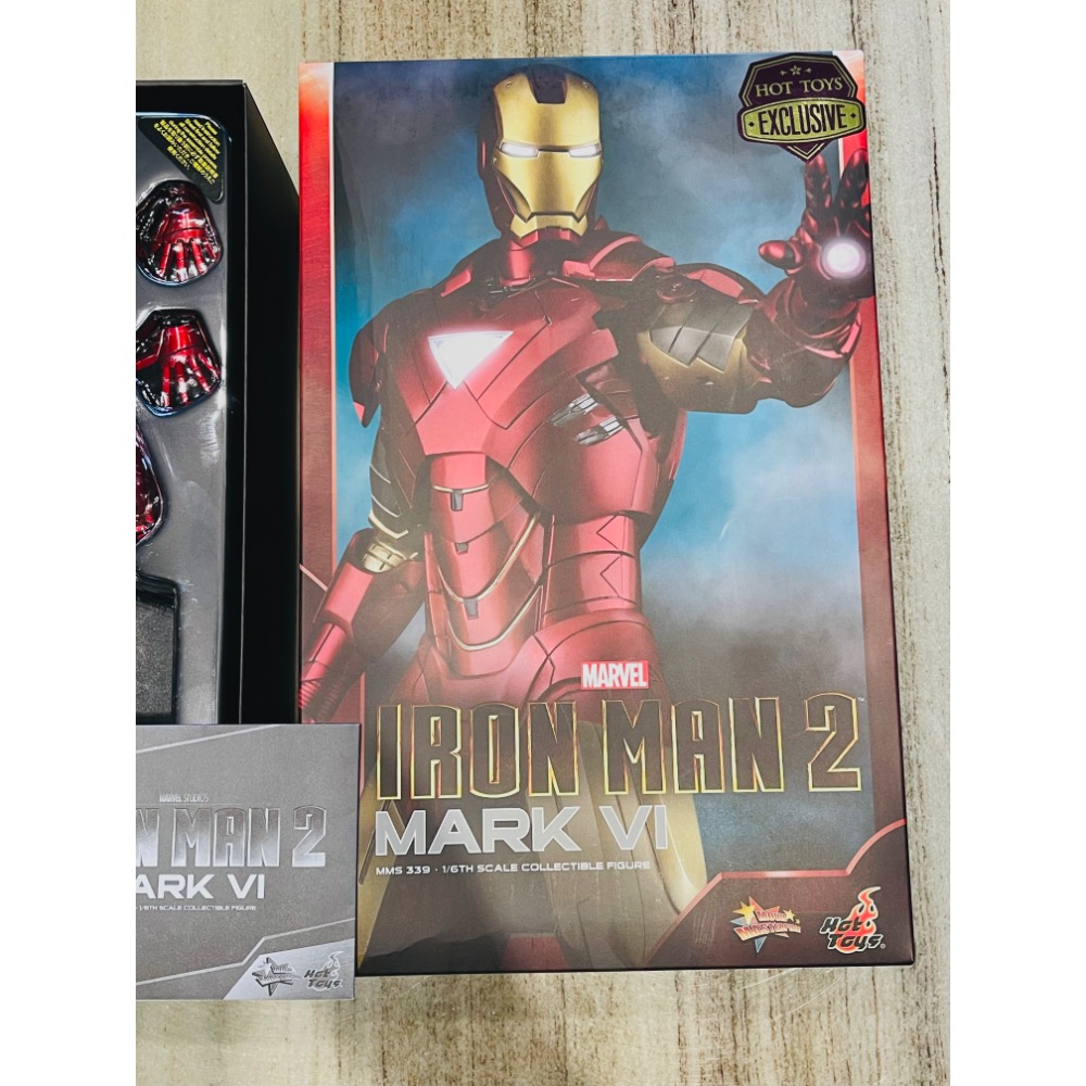 上海迪士尼限定hot toys鋼鐵人Mk6 MMS339拆擺品 Tony 漫威 Marvel-細節圖4