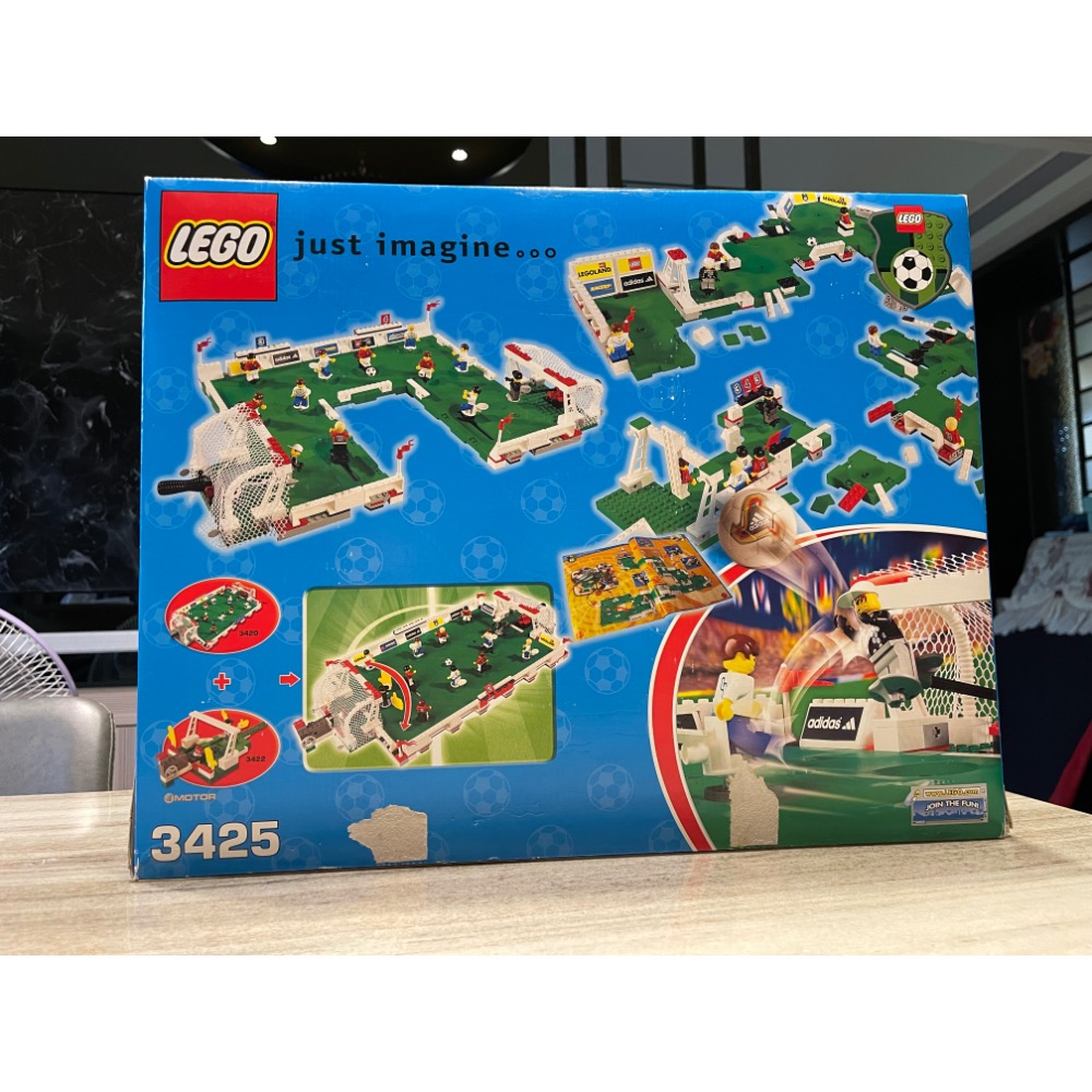 Lego 樂高 3425 3404 3408 足球 世界盃 絕版 運動 巴士 裁判 國家隊 射門 守門員 世界-細節圖2